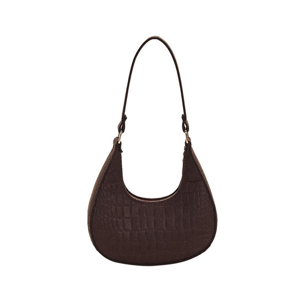 Textured Hobo Bag