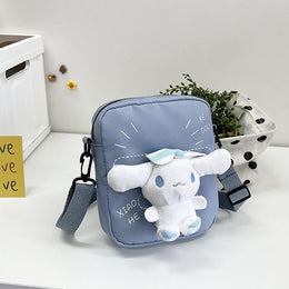 Structured Shoulder Bag with Applique