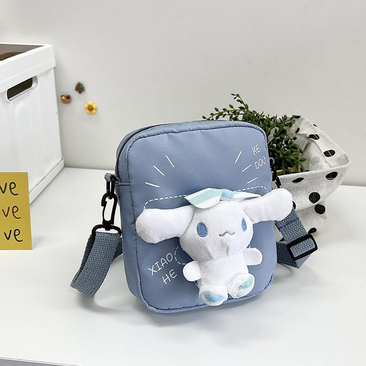 Structured Shoulder Bag with Applique