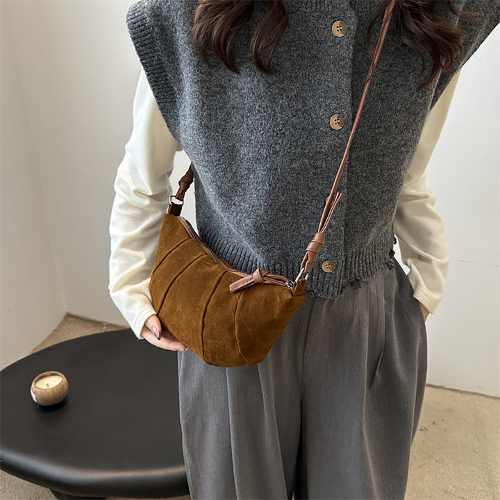 PU Hobo Bag with Applique