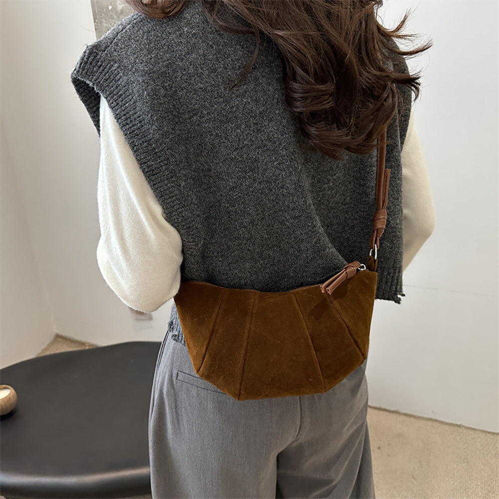 PU Hobo Bag with Applique