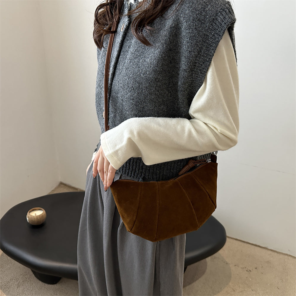 PU Hobo Bag with Applique