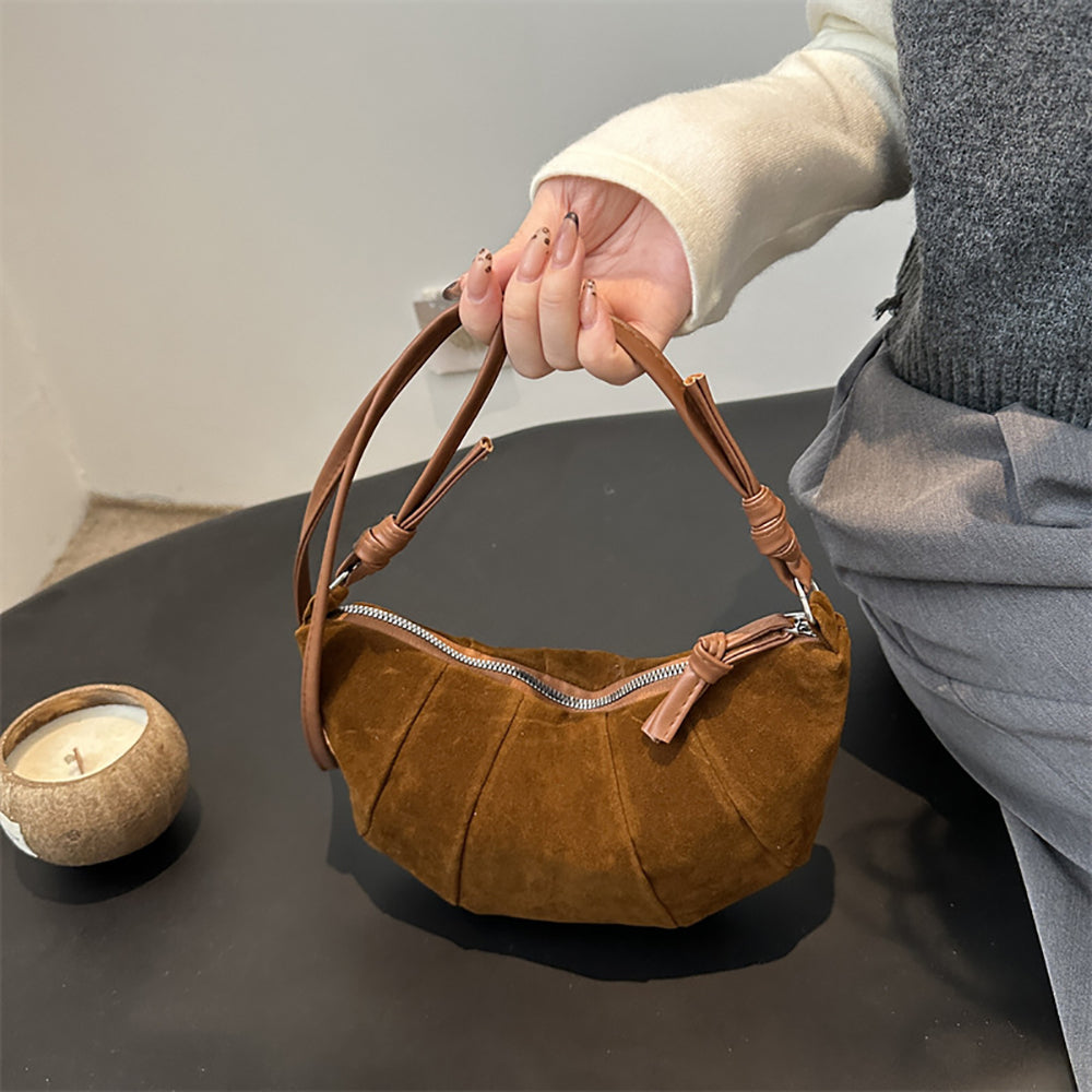 PU Hobo Bag with Applique