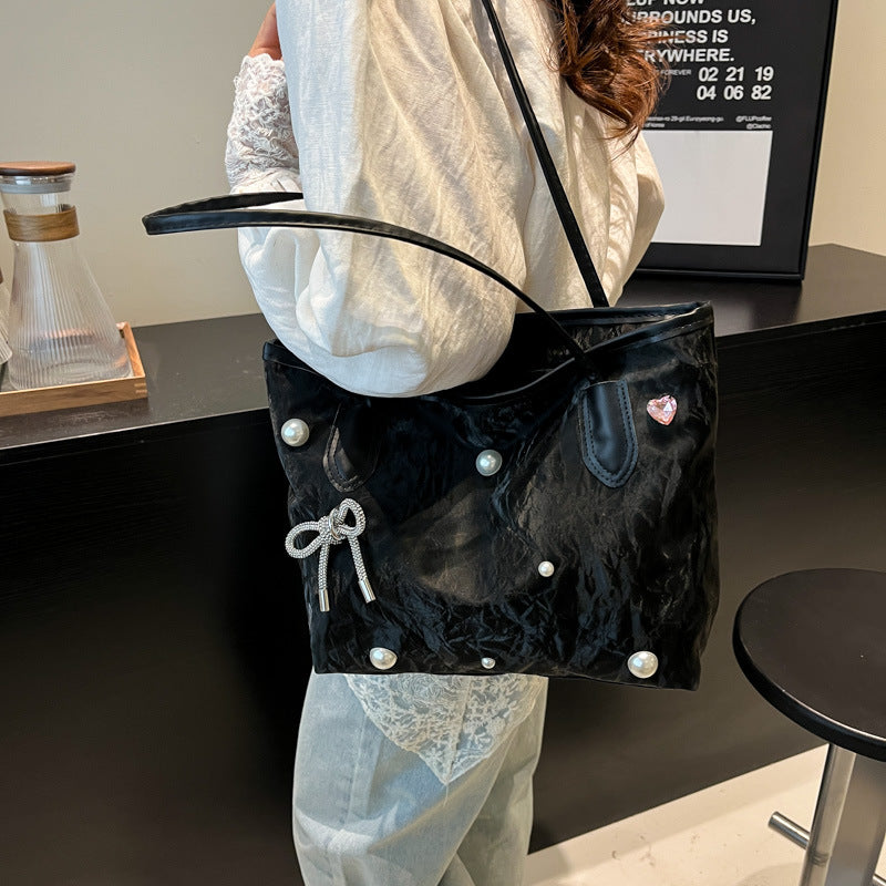 PU Bucket Shoulder Bag