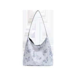 Black Printed One Handle Sling Bag