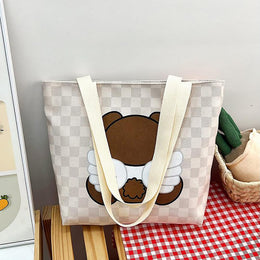 Printed Shopper Handheld Bag