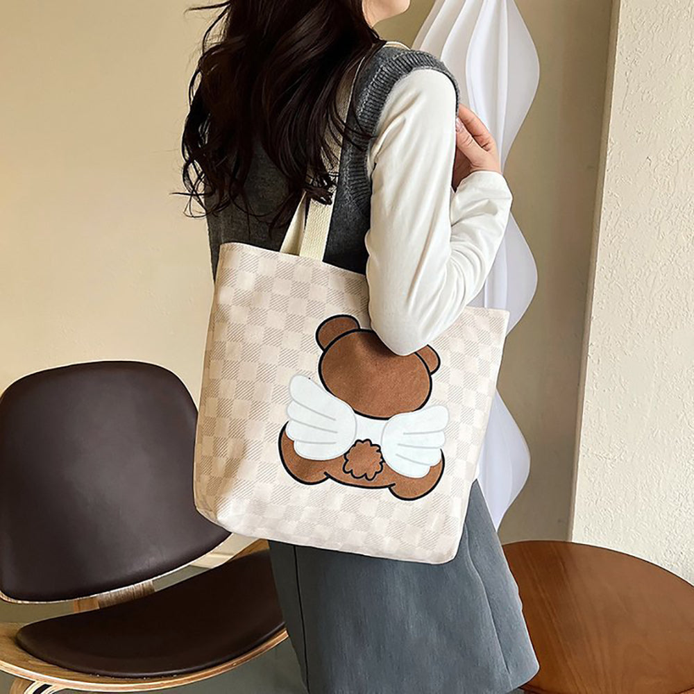 Printed Shopper Handheld Bag
