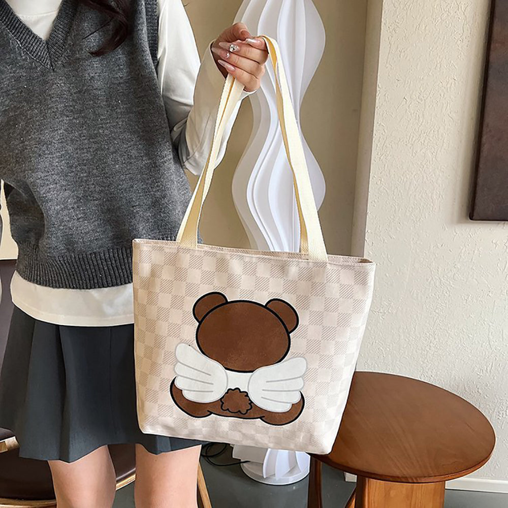 Printed Shopper Handheld Bag
