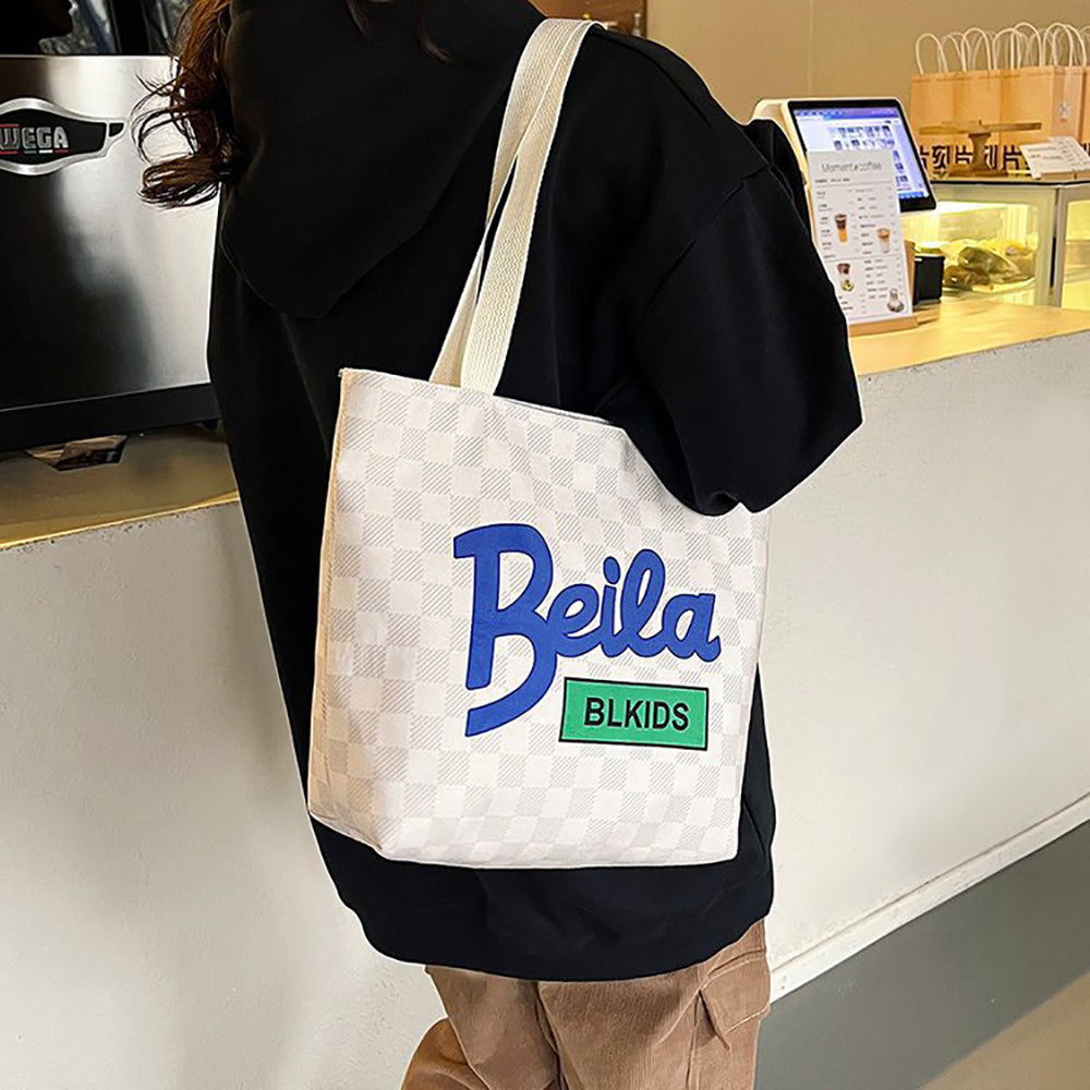 Printed Shopper Handheld Bag