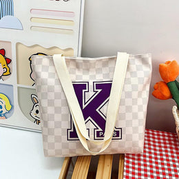 Printed Shopper Handheld Bag