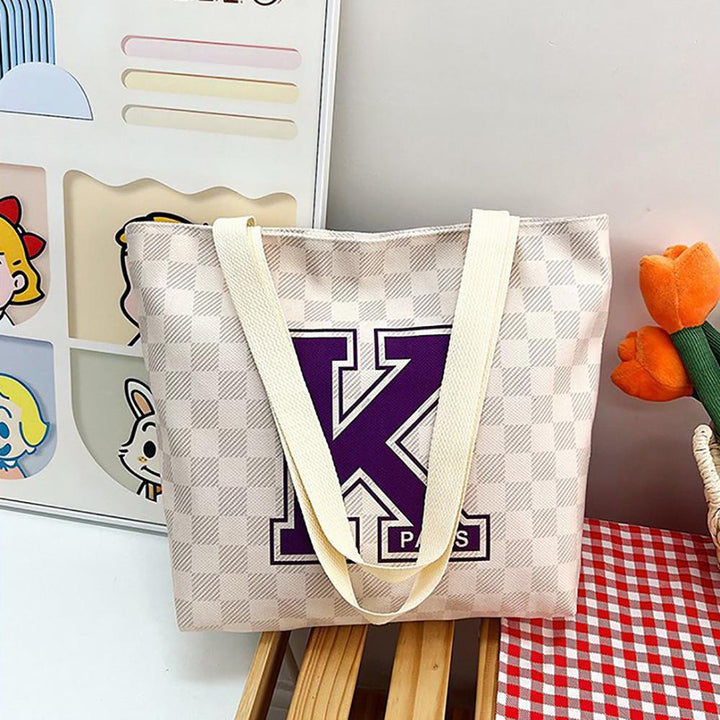 Printed Shopper Handheld Bag