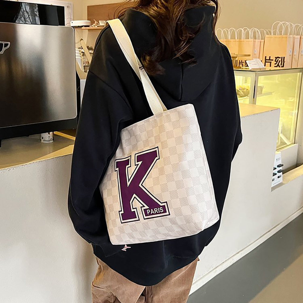 Printed Shopper Handheld Bag