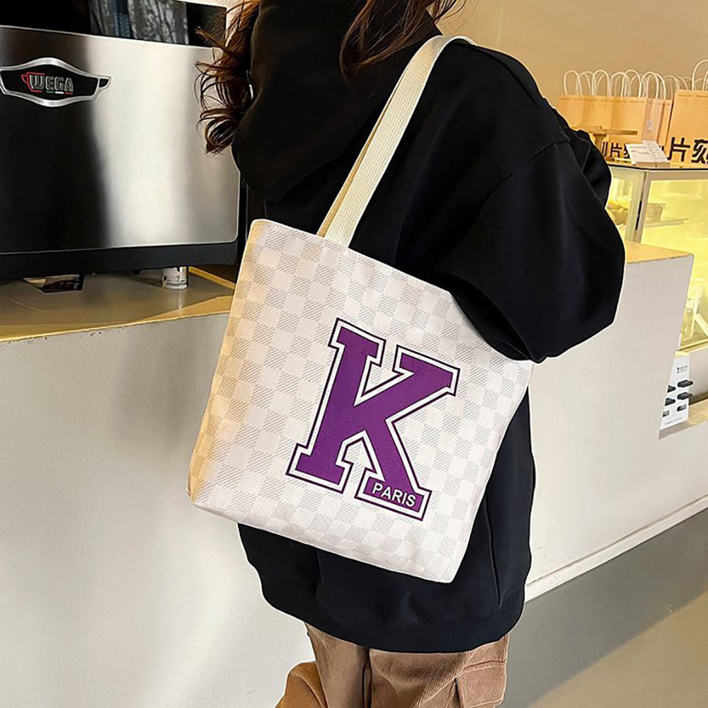 Printed Shopper Handheld Bag