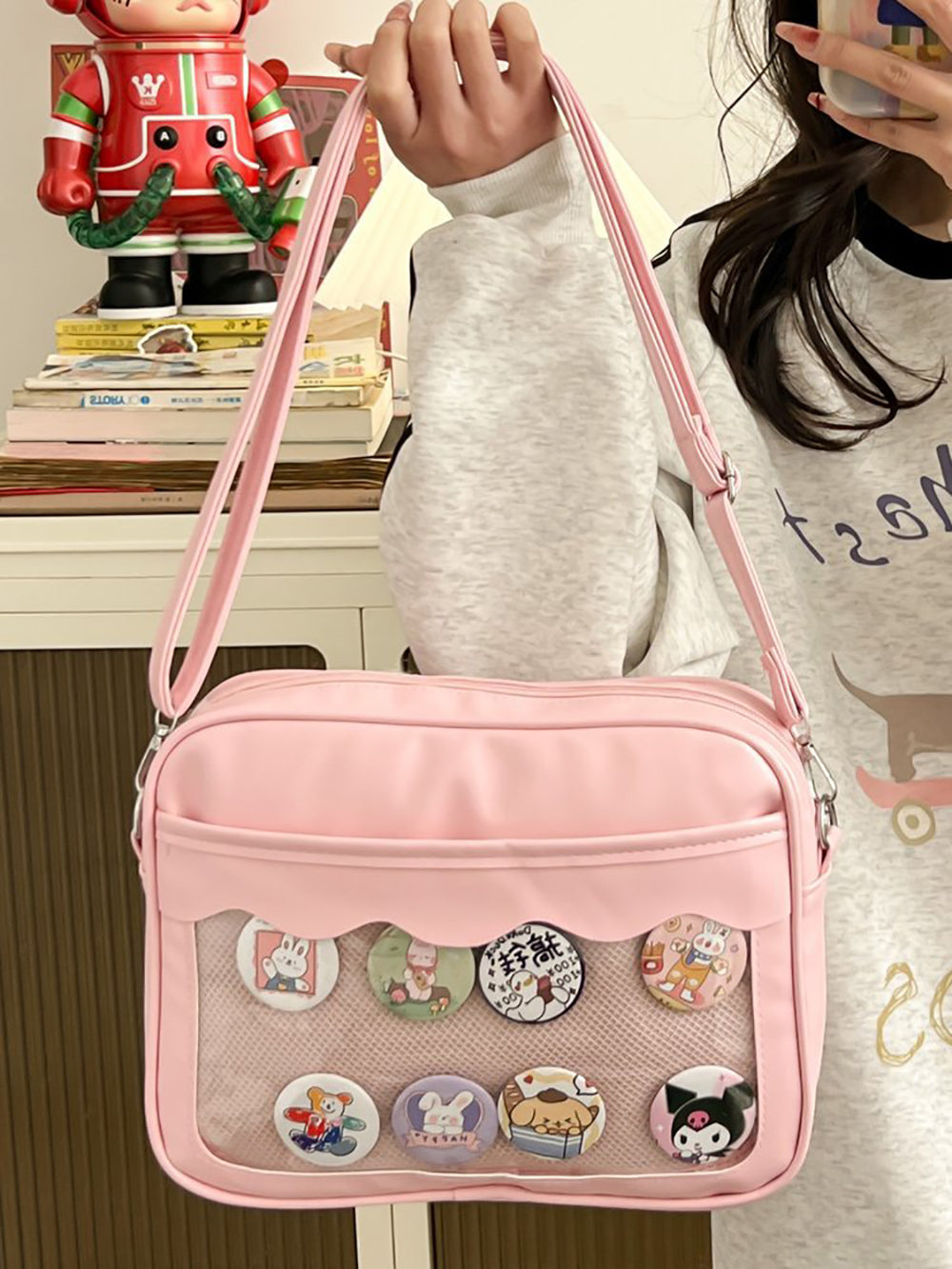 PU Structured Handheld Bag