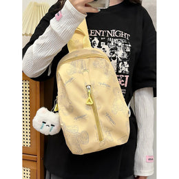 Printed Structured Shoulder Bag