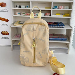 Printed Structured Shoulder Bag