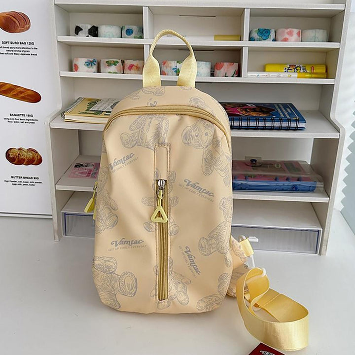 Printed Structured Shoulder Bag