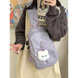 Printed Structured Shoulder Bag