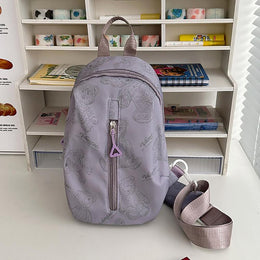 Printed Structured Shoulder Bag