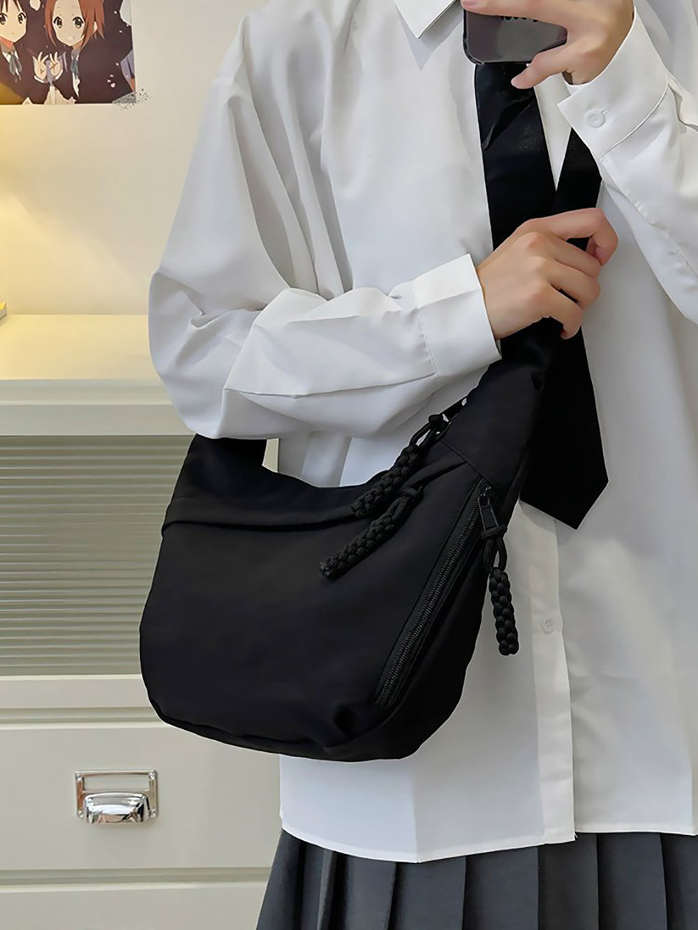 Half Moon Hobo Bag