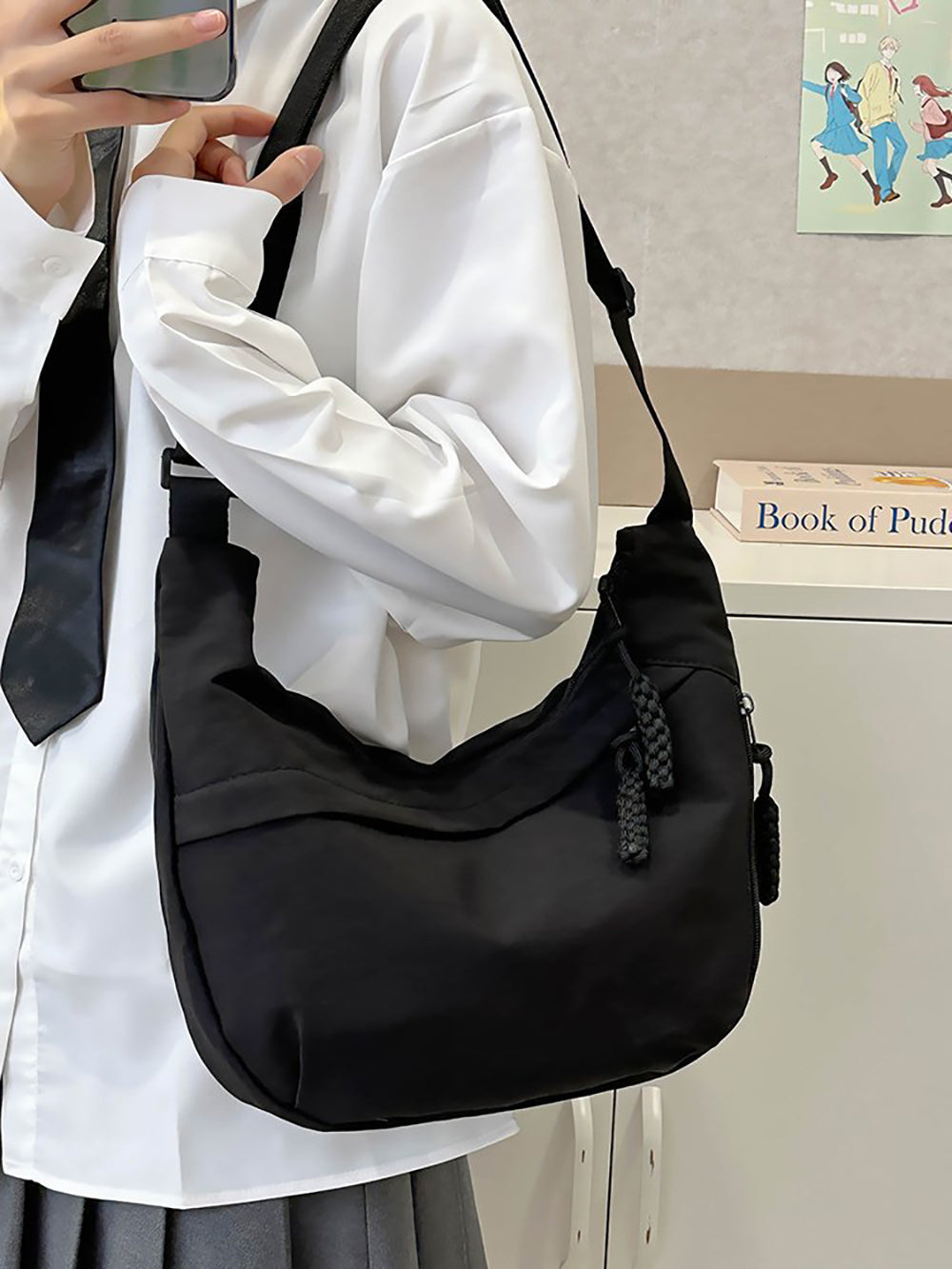 Half Moon Hobo Bag