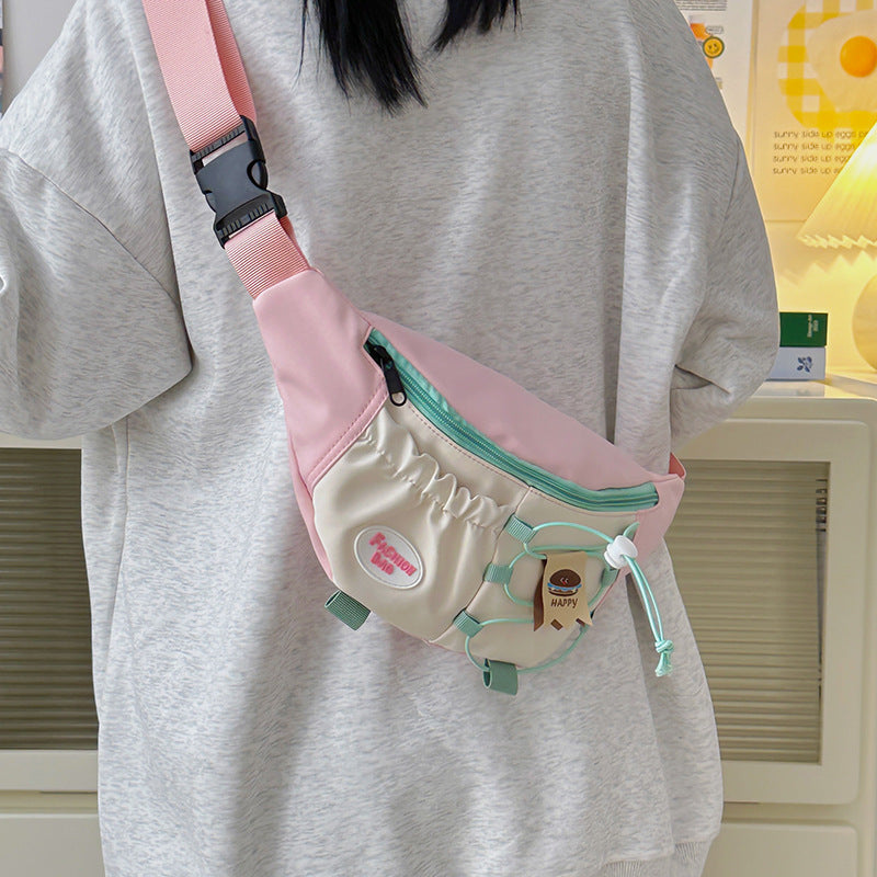 Black Solid One Handle Hobo Bag