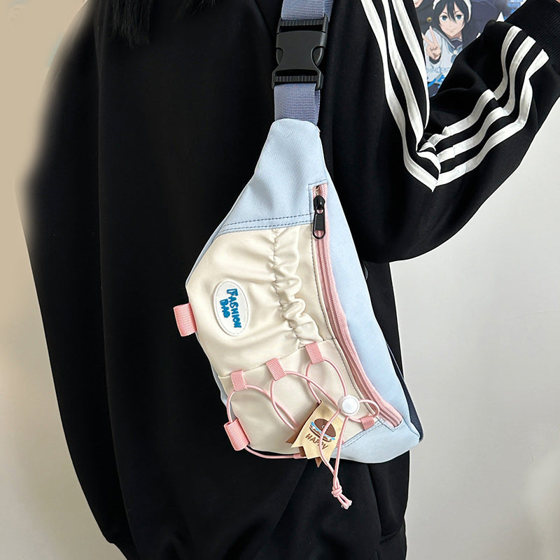 Black Solid One Handle Hobo Bag