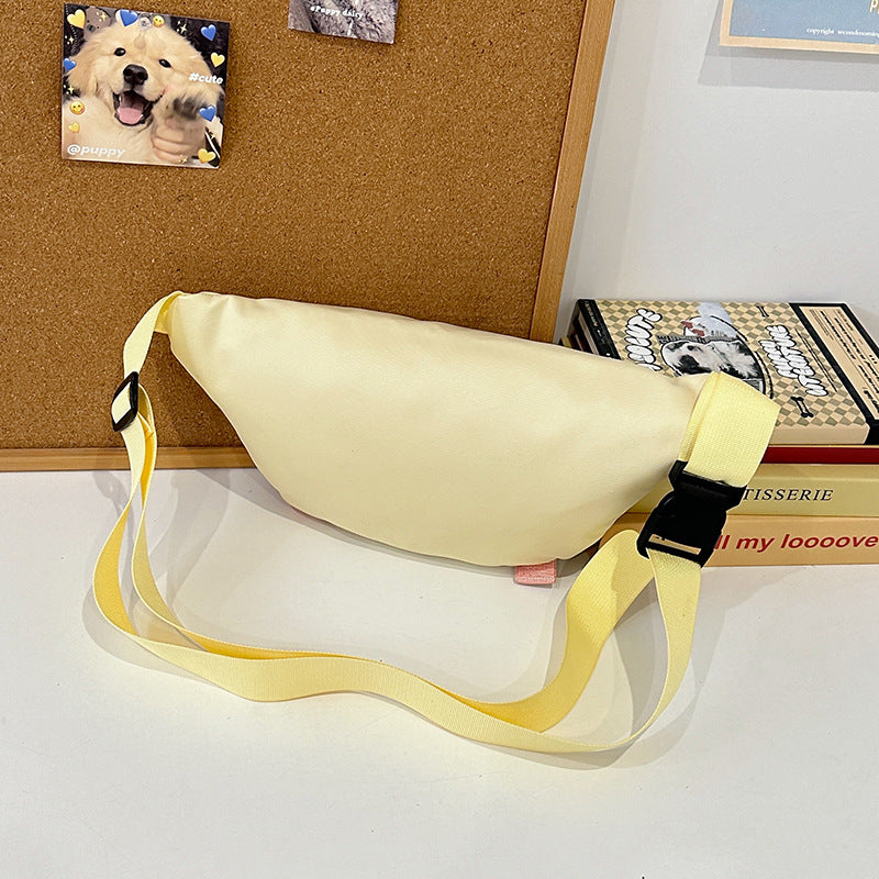 Black Solid One Handle Hobo Bag