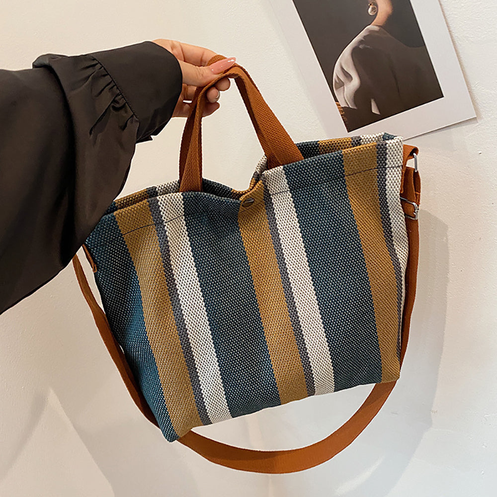 Colourblocked Bucket Handheld Bag