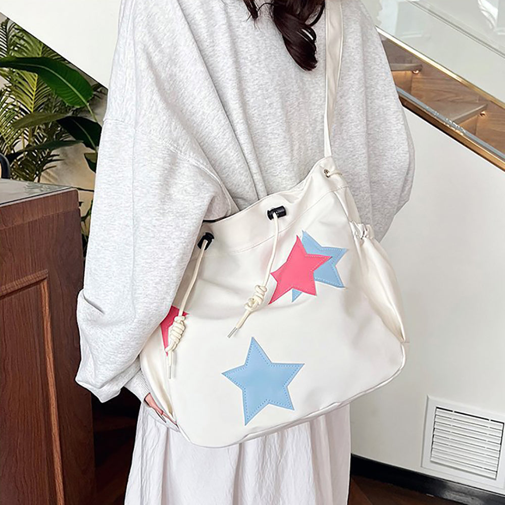 Printed Shopper Handheld Bag