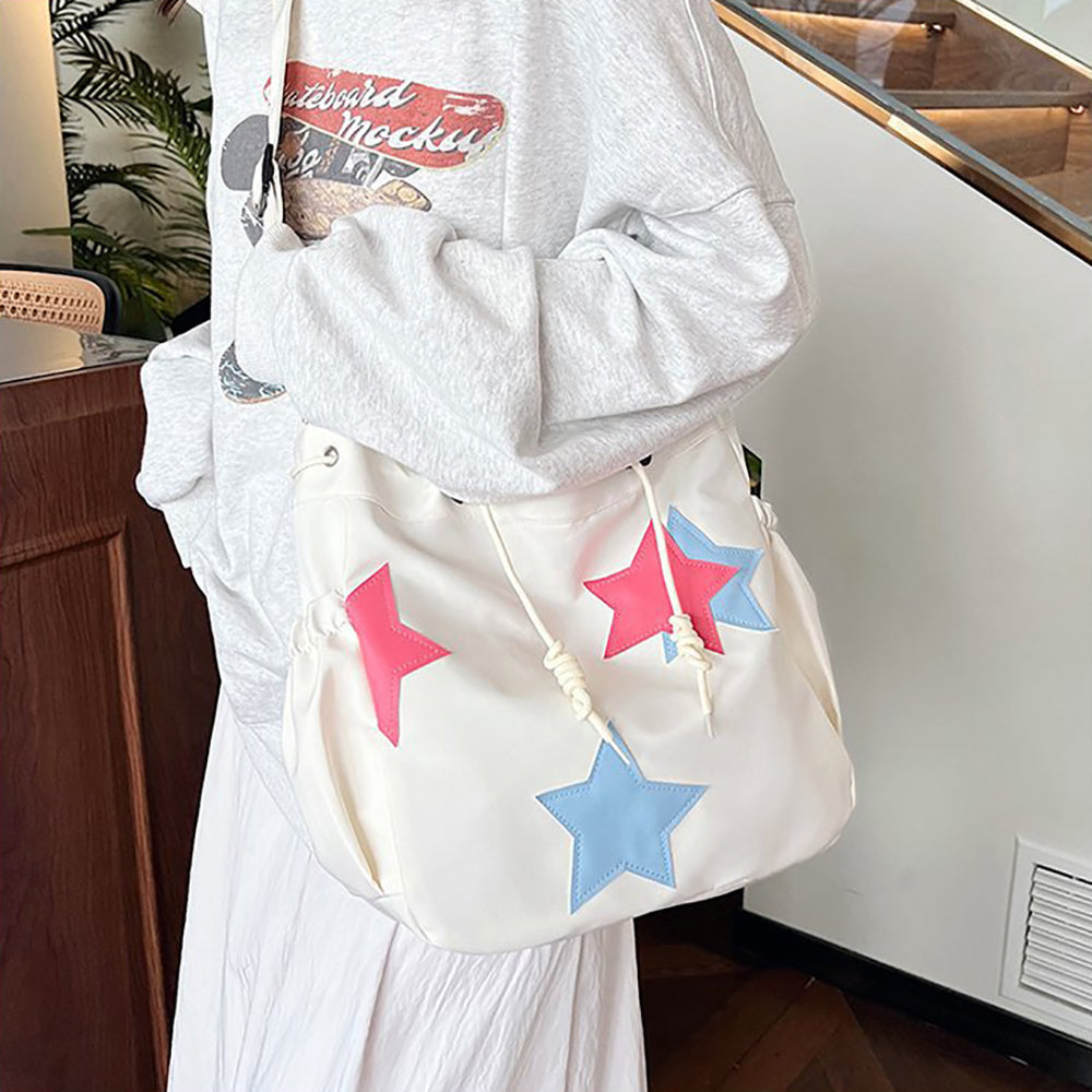 Printed Shopper Handheld Bag