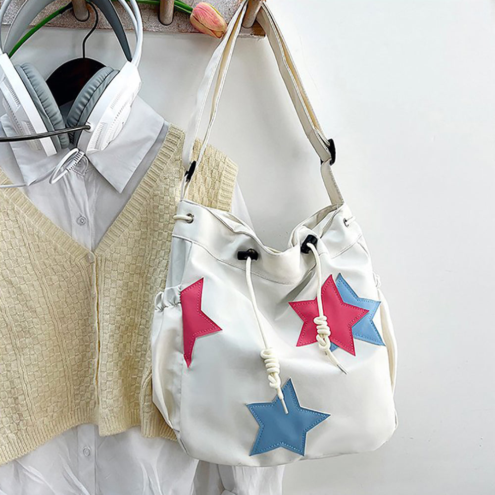 Printed Shopper Handheld Bag
