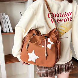 Printed Shopper Handheld Bag