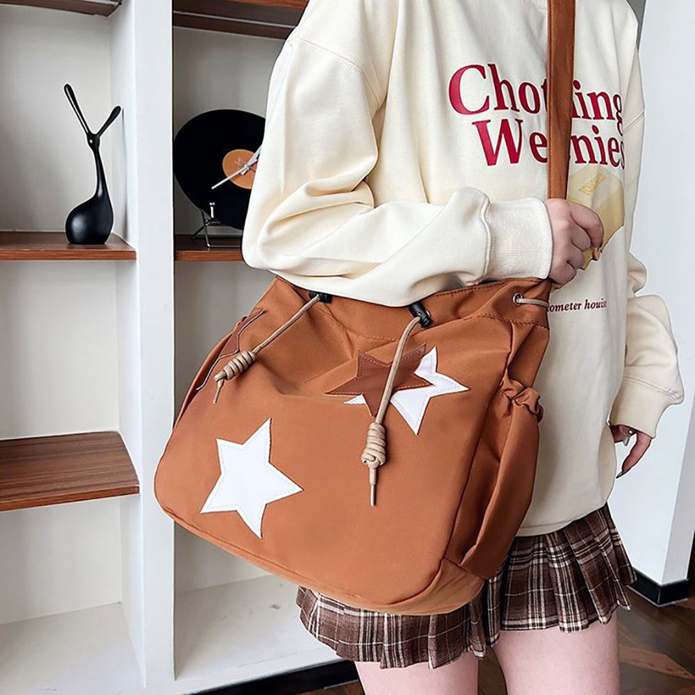 Printed Shopper Handheld Bag