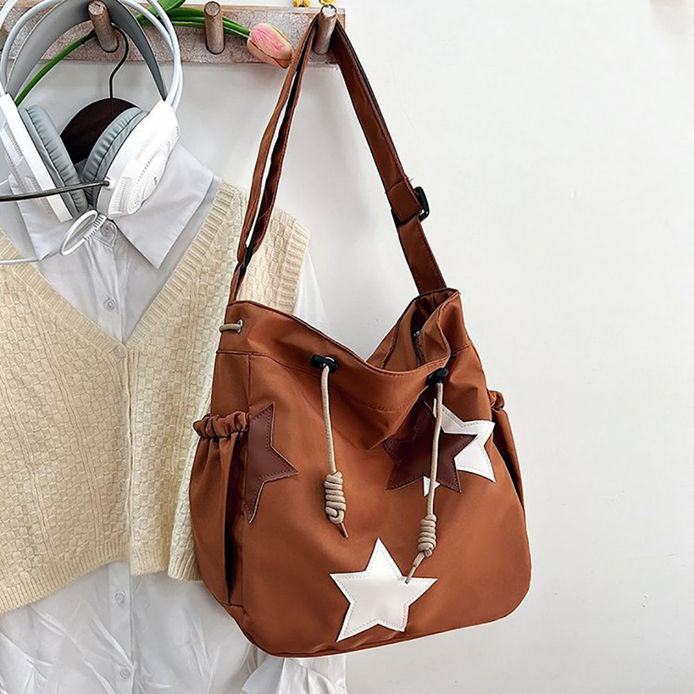 Printed Shopper Handheld Bag