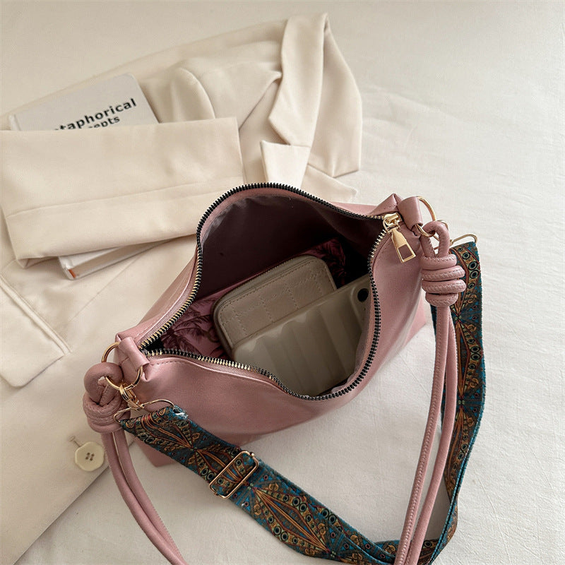 PU Bucket Shoulder Bag