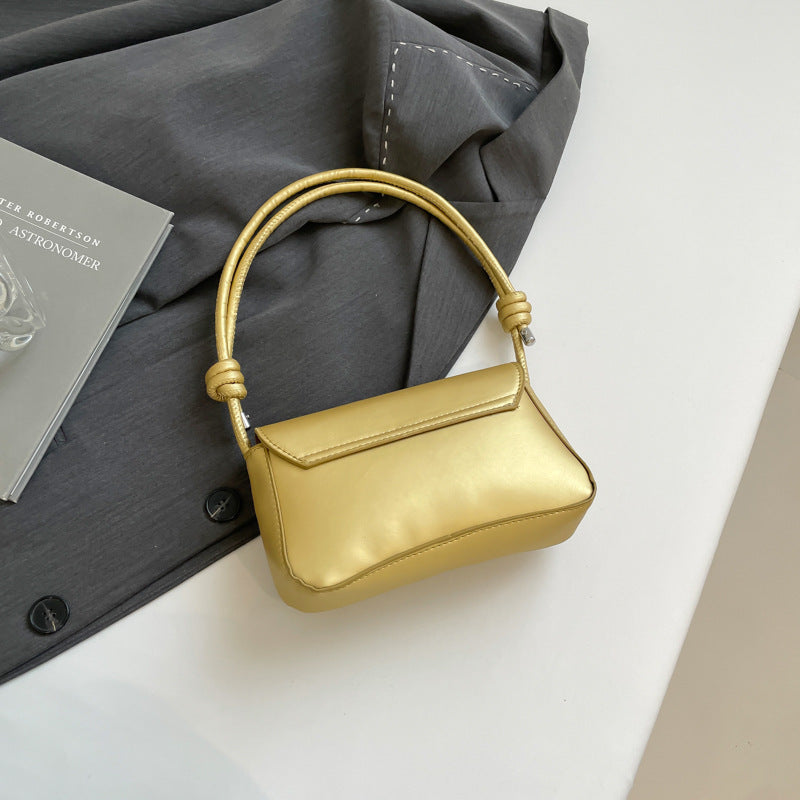 PU Structured Shoulder Bag
