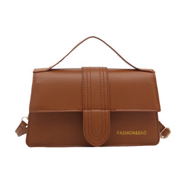 PU Structured Shoulder Bag