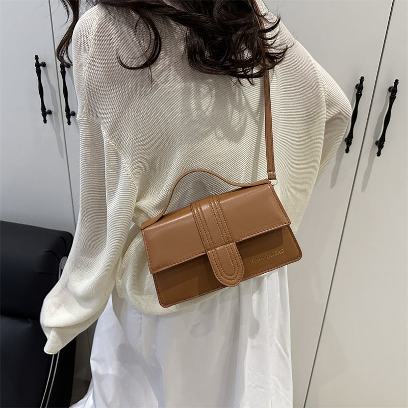 PU Structured Shoulder Bag