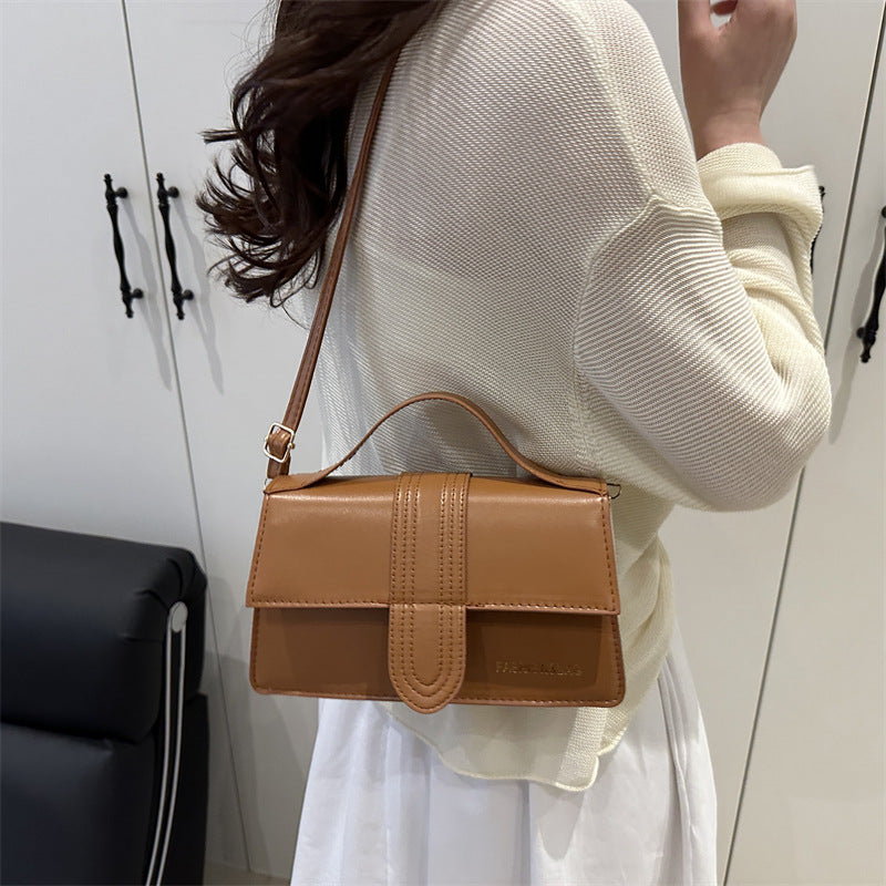 PU Structured Shoulder Bag