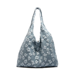 Floral Embellished Bucket Shoulder Bag