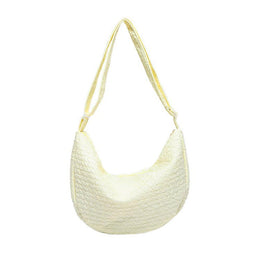 Textured Hobo Bag