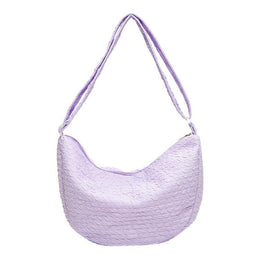 Textured Hobo Bag