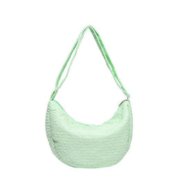 Textured Hobo Bag