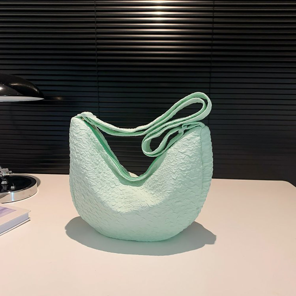 Textured Hobo Bag