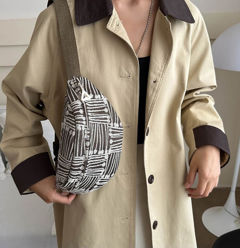 Printed Hobo Bag