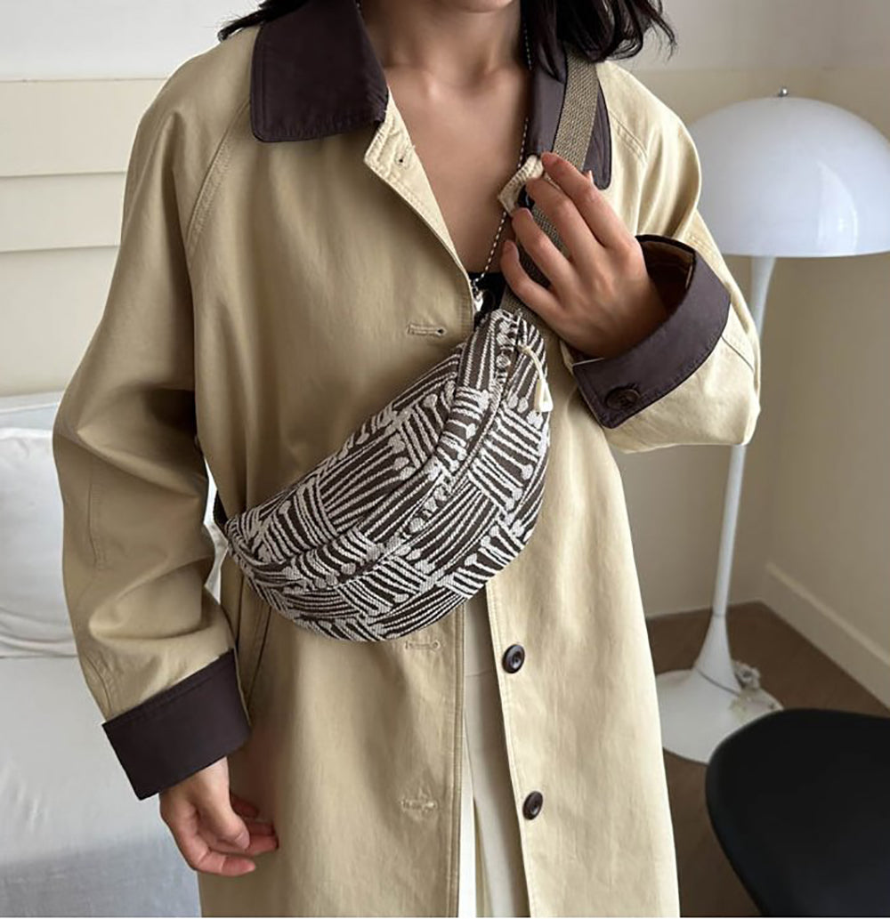 Printed Hobo Bag