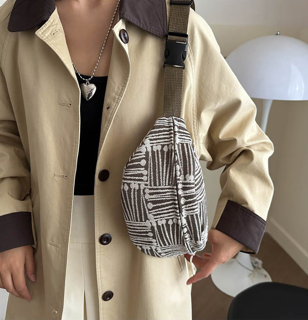 Printed Hobo Bag