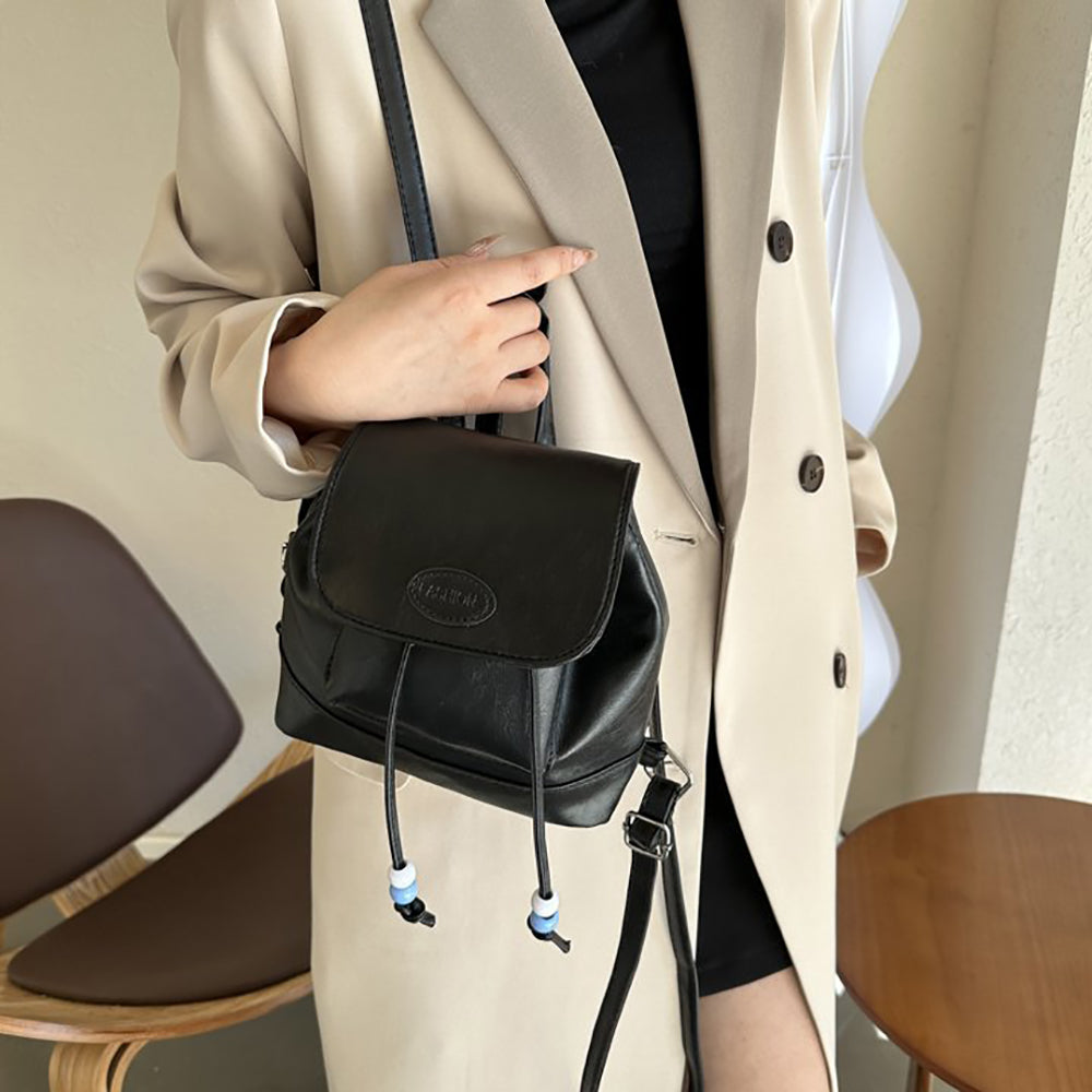 PU Structured Shoulder Bag