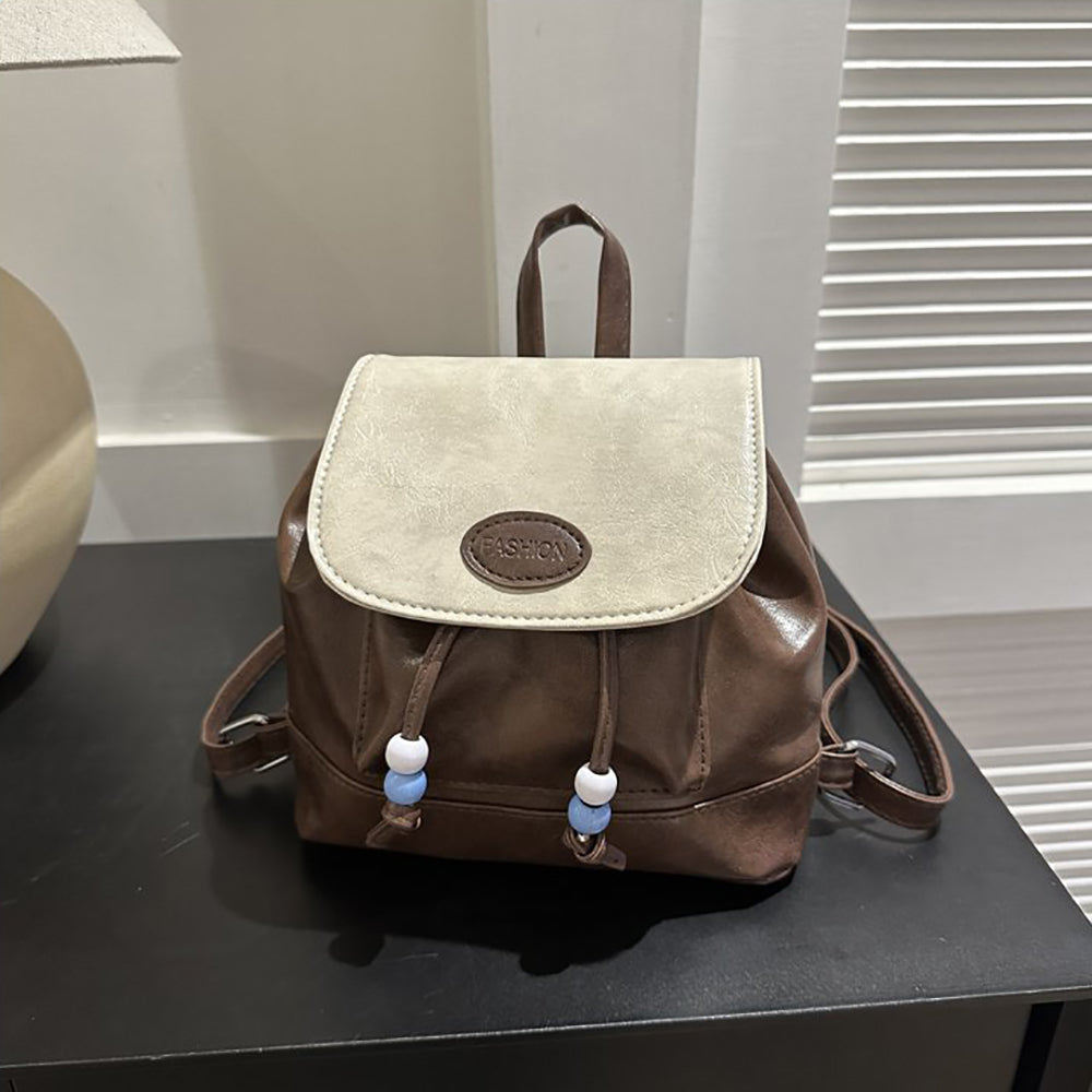 PU Structured Shoulder Bag